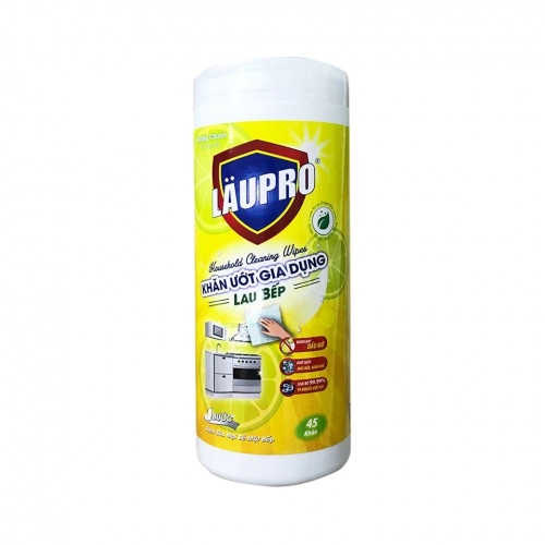 Khăn lau đa năng Laupro 45m vàng 